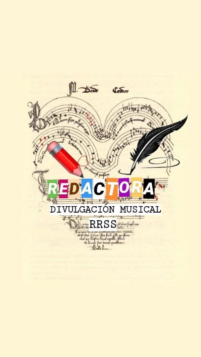 REDACTORA/CREADORA DE CONTENIDO/RRSS/DIVULGACIÓN MUSICAL